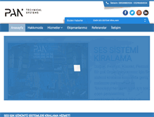 Tablet Screenshot of izmirsesisikkiralama.com
